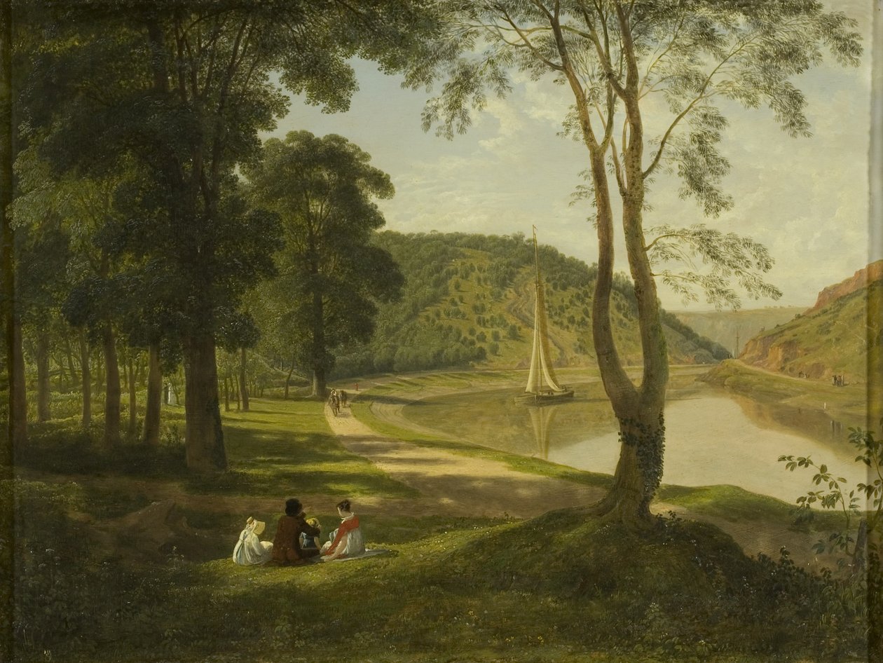 Udsigt over Avon Gorge af Francis Danby