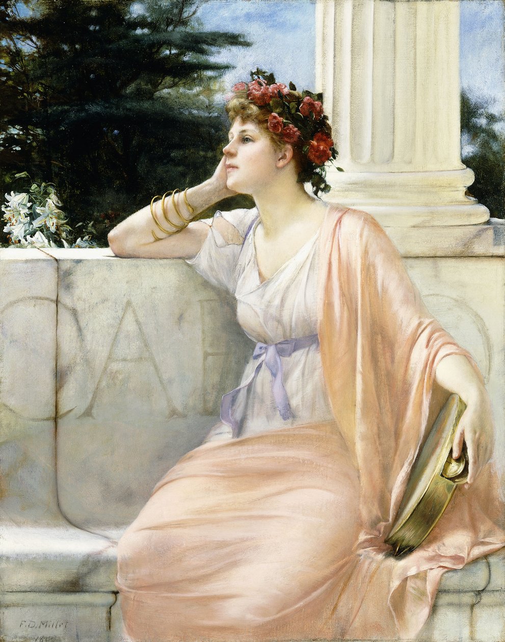 Efter festivalen, 1888 af Francis Davis Millet