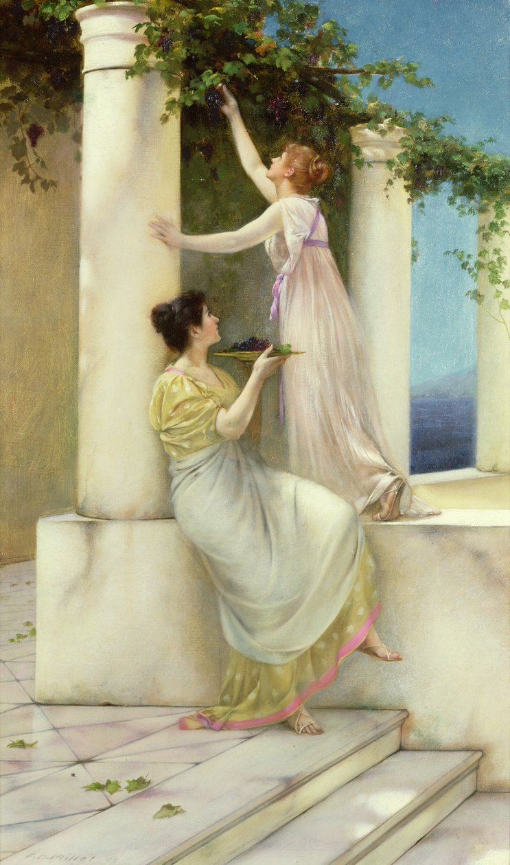 En efterårsidyl, 1892 af Francis Davis Millet