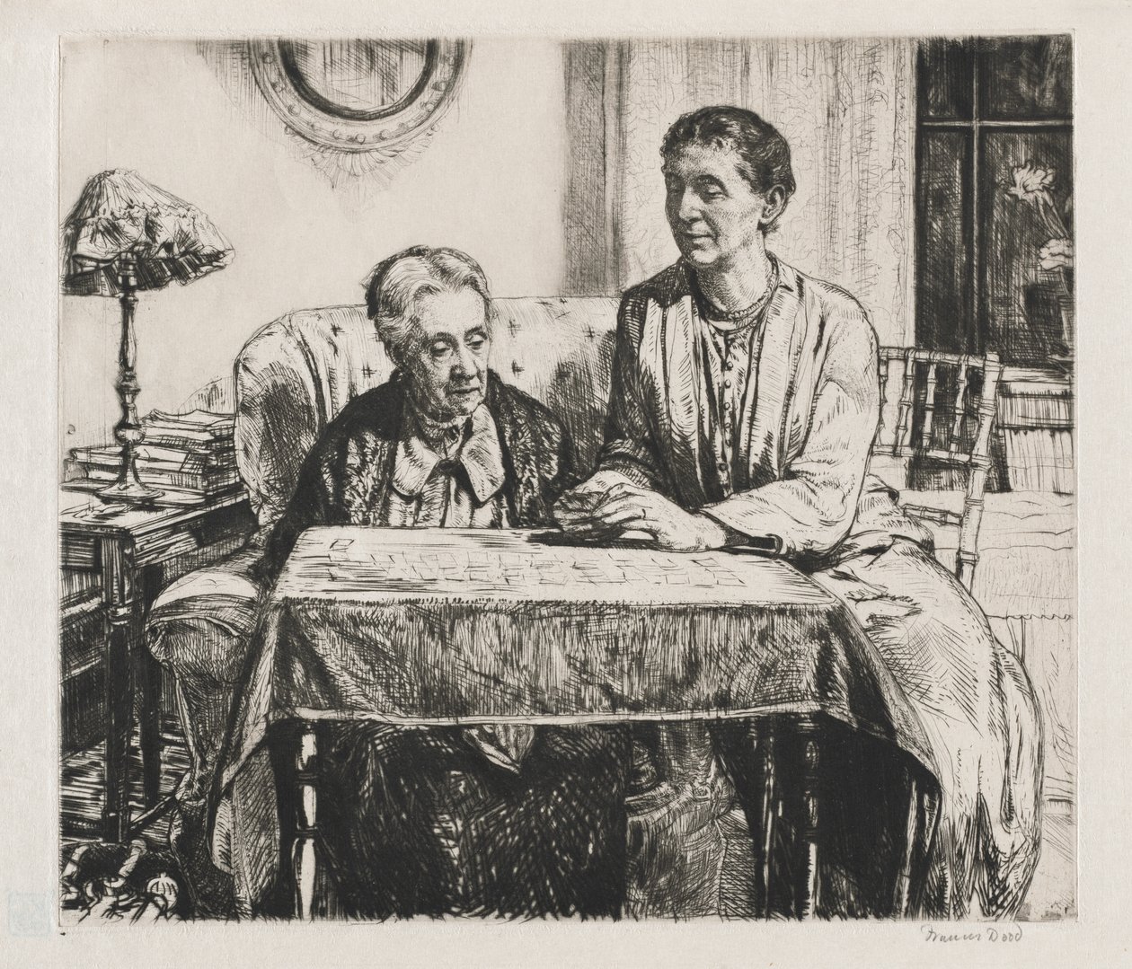Spillekort af Francis Dodd