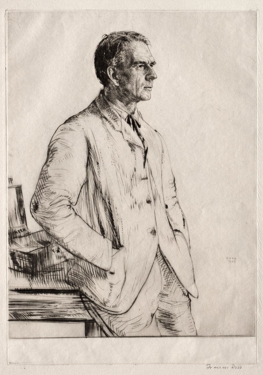 Pastor C. H. Grinling af Francis Dodd