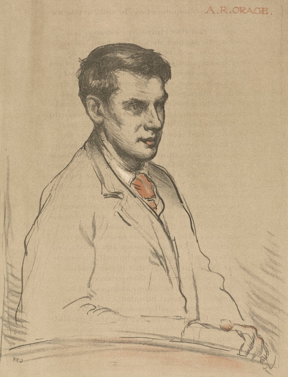 A.R. Orage af Francis Ernest Jackson