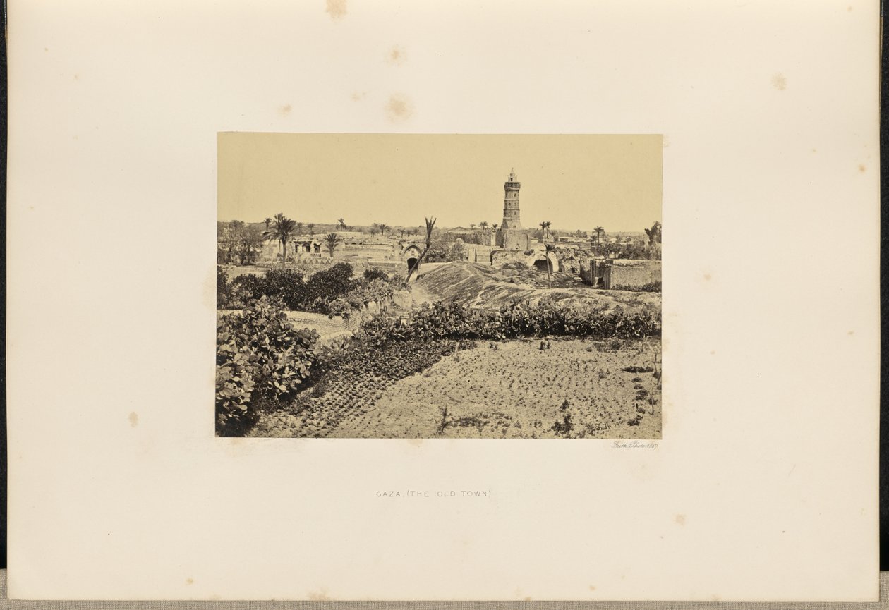 Gaza (den gamle bydel) af Francis Frith