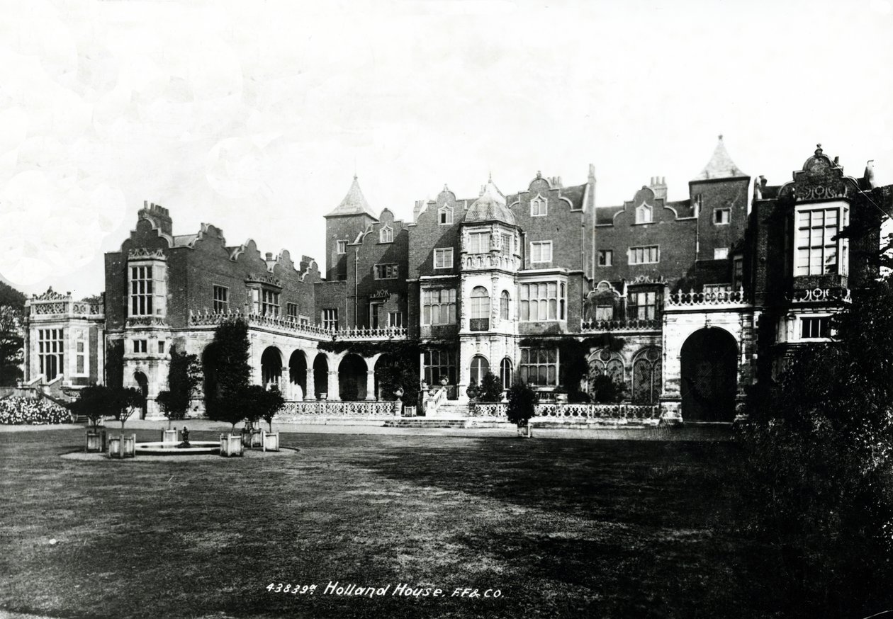 Holland House, ca. 1890