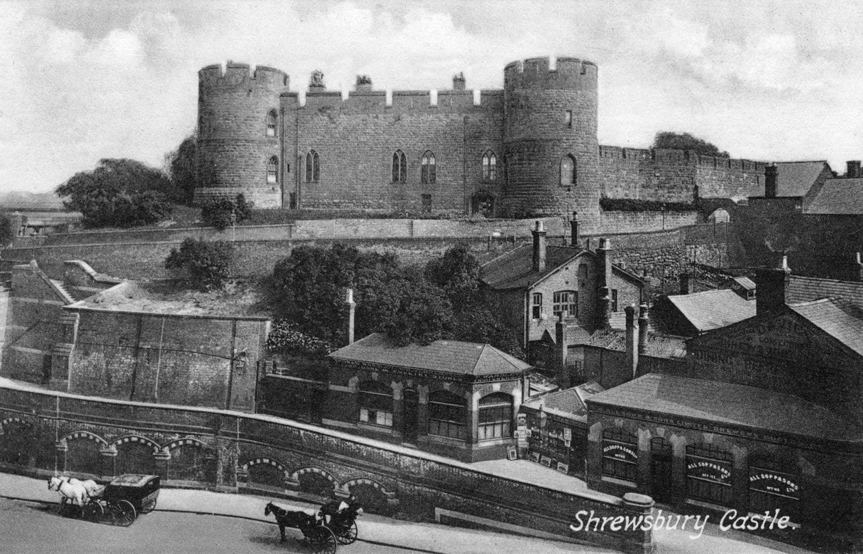 Shrewsbury Castle, Shrewsbury, Shropshire, c1900-c1920s. af Francis Frith