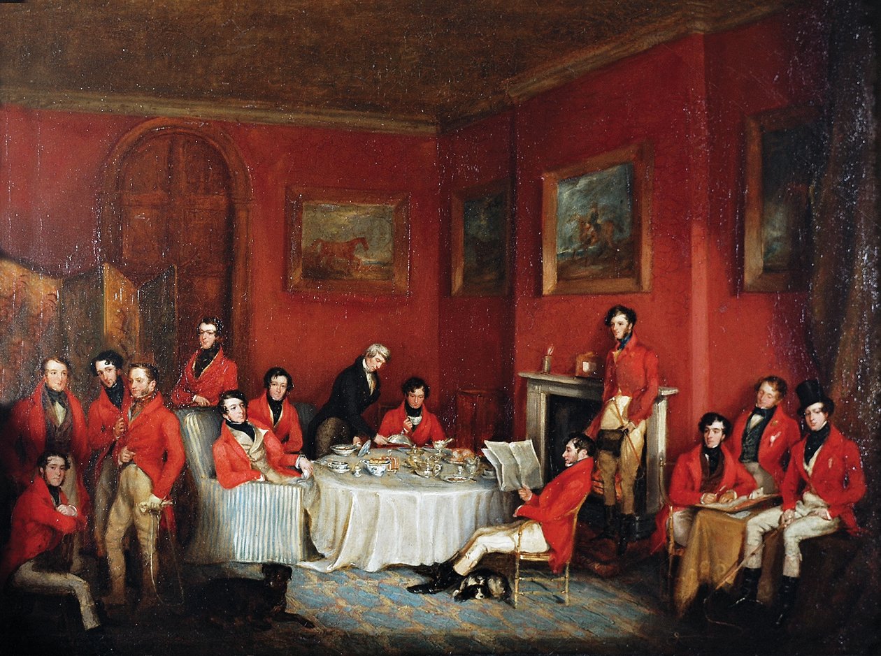 Melton Hunt-morgenmaden af Francis Grant