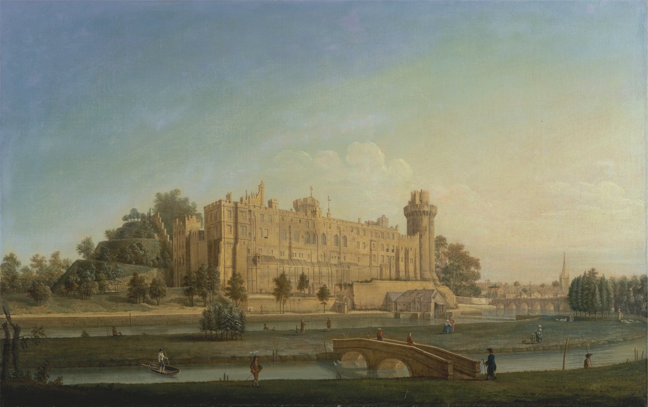 Warwick Castle af Francis Harding