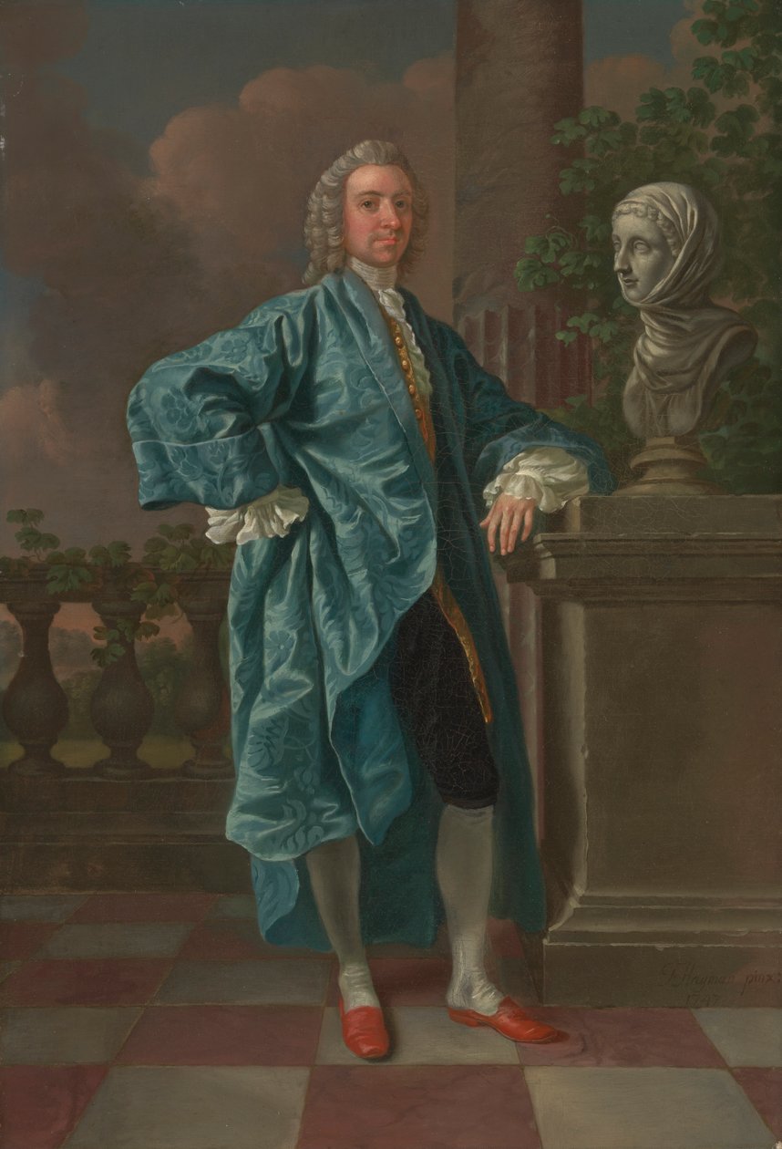 Dr. Charles Chauncey, M.D. af Francis Hayman