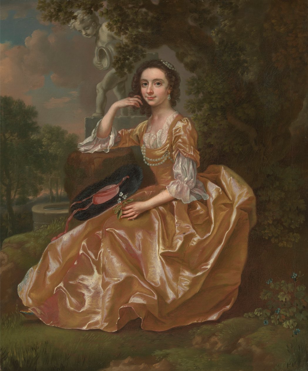 Mrs. Mary Chauncey af Francis Hayman
