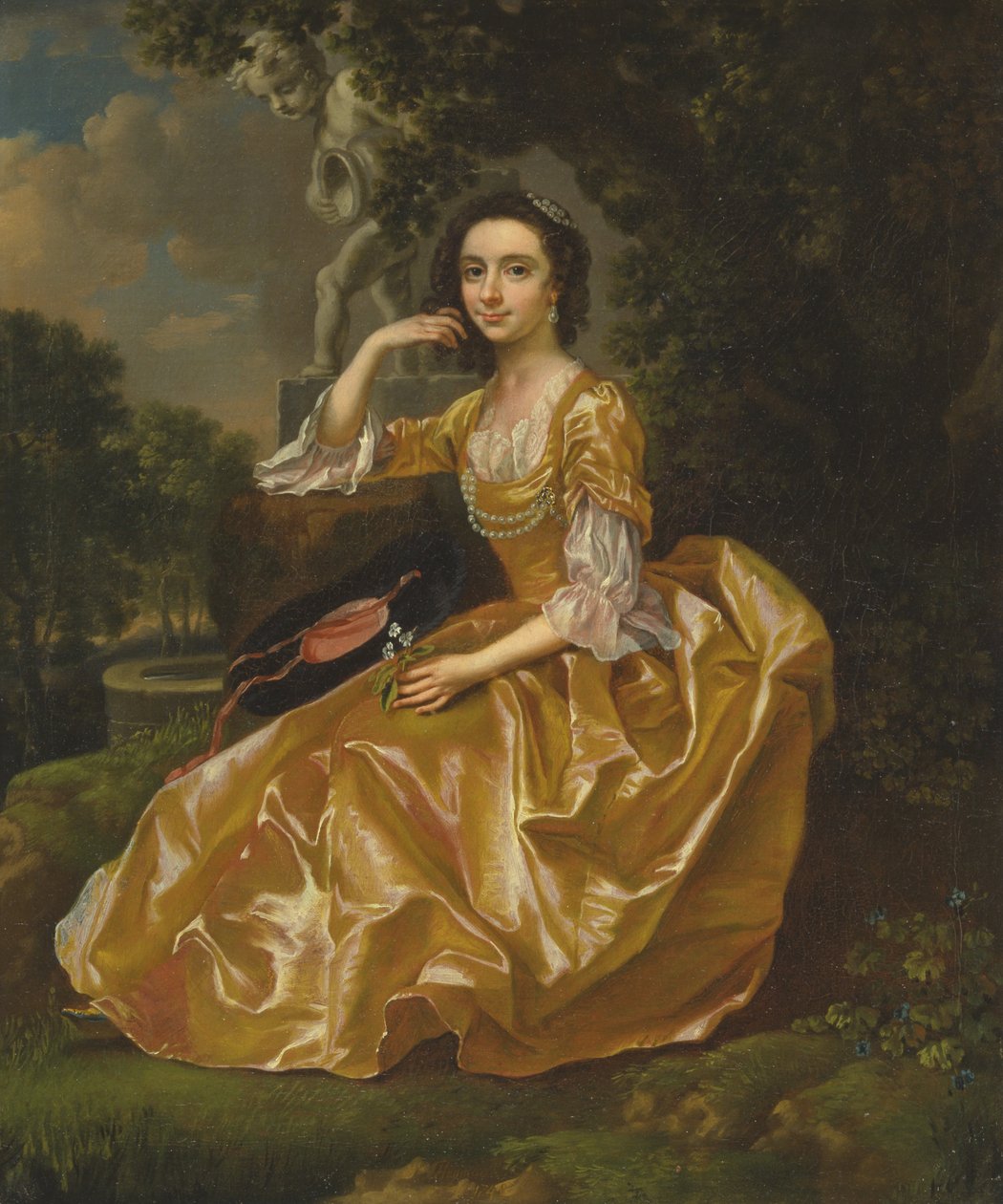 Fru Mary Chauncey af Francis Hayman