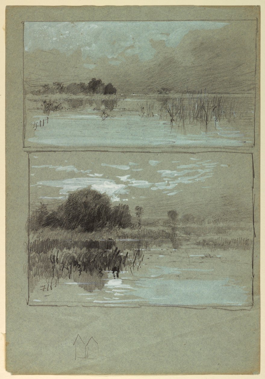 Undersøgelse af søen af Francis Hopkinson Smith