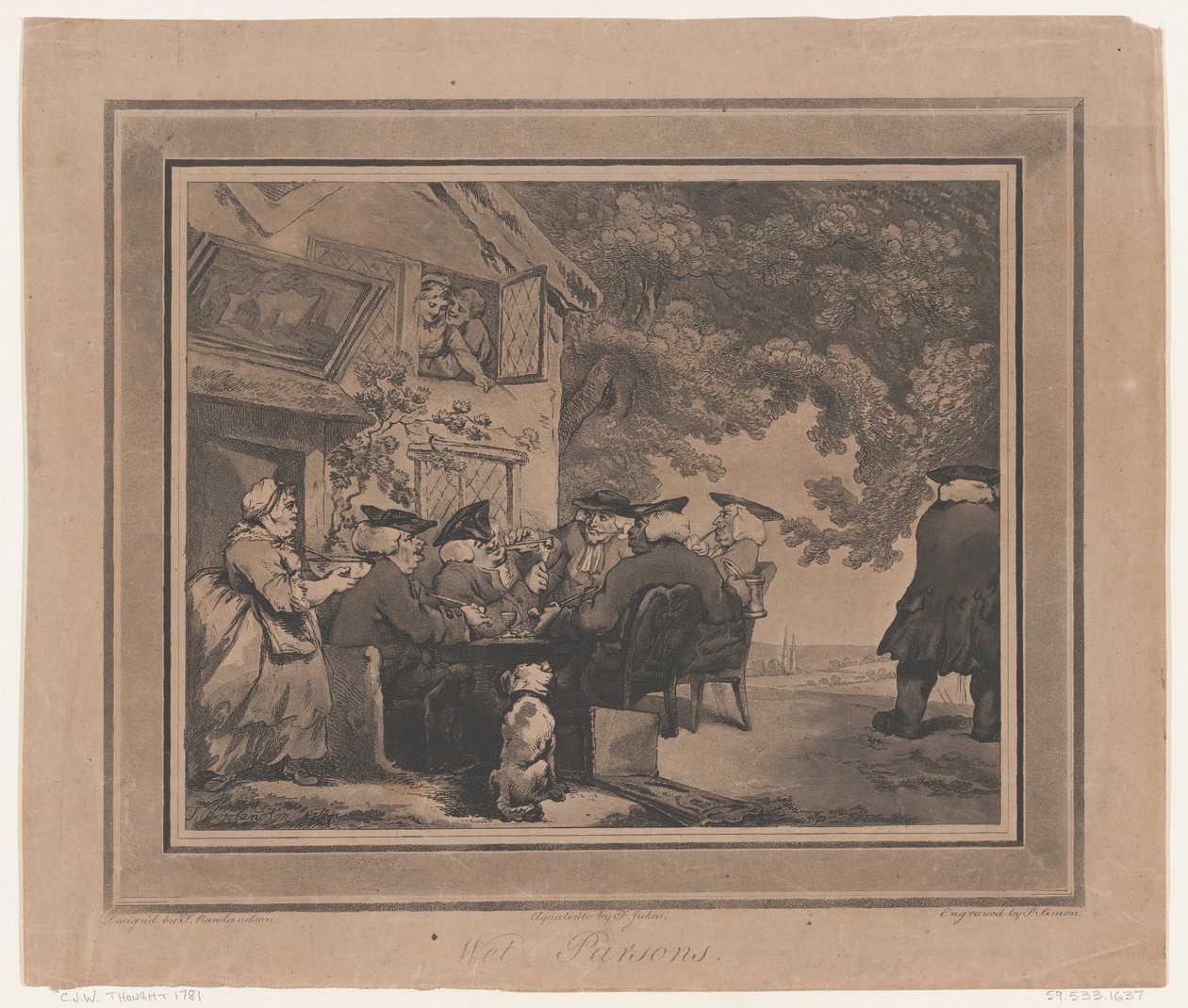 Wet Parsons, 1785., 1785 af Francis Jukes