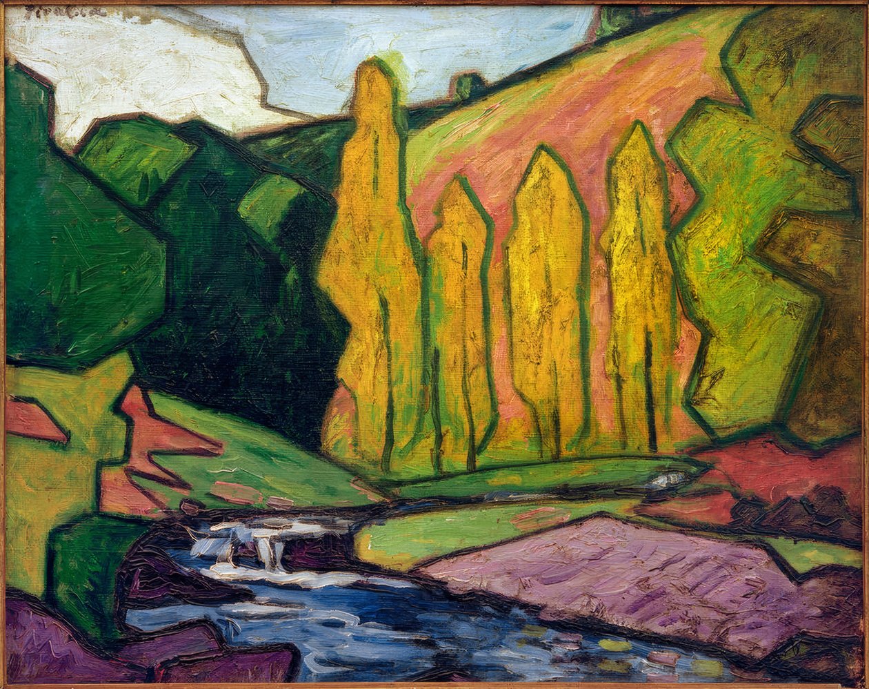 Bredderne af Creuse af Francis Picabia
