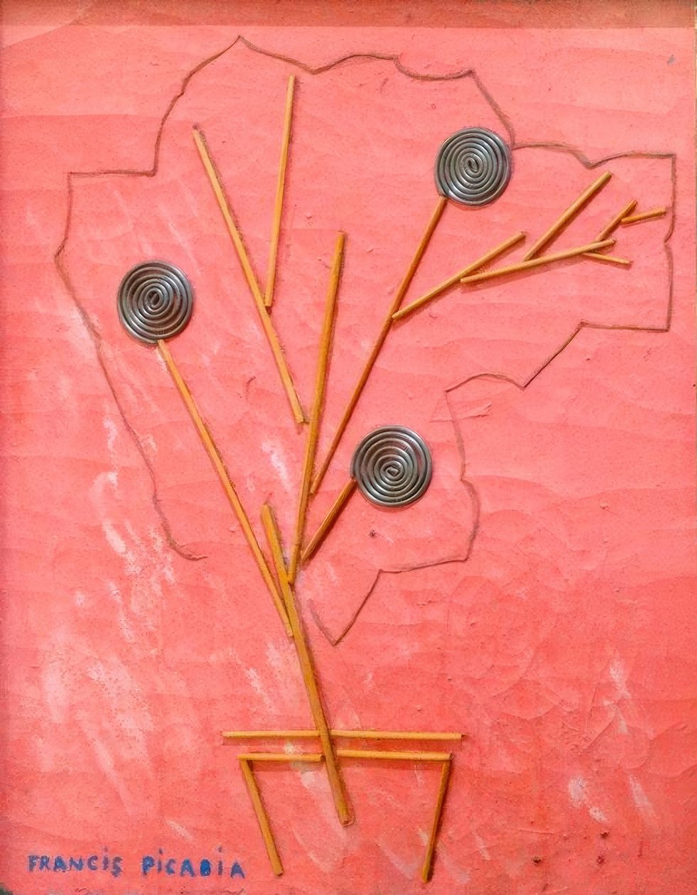 Blomstervase af Francis Picabia