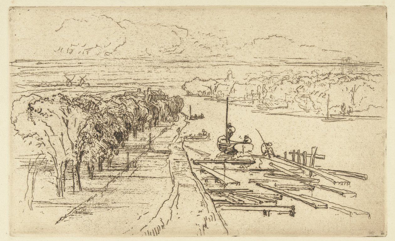 Amstel Amstel II af Francis Seymour Haden (Sir)