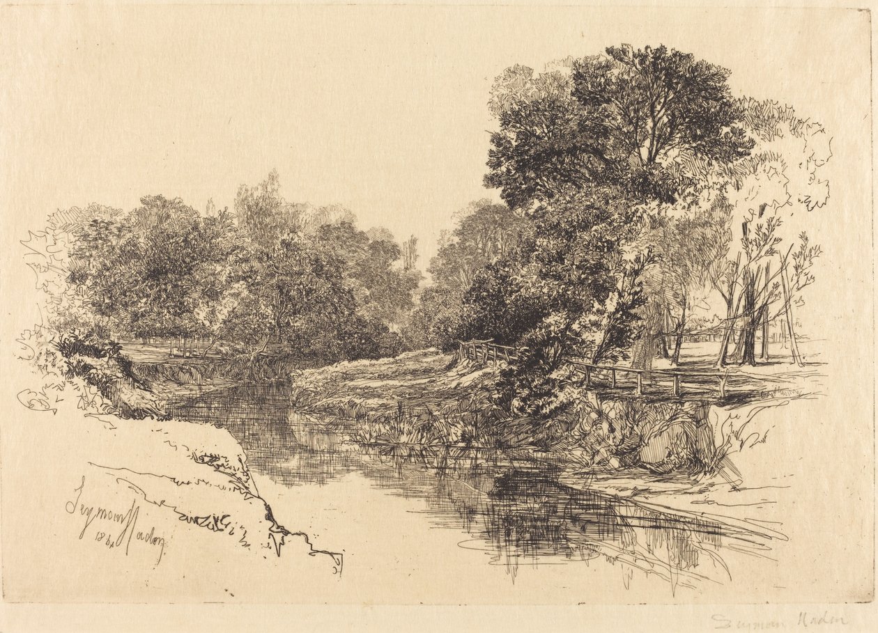 En flod i Irland af Francis Seymour Haden