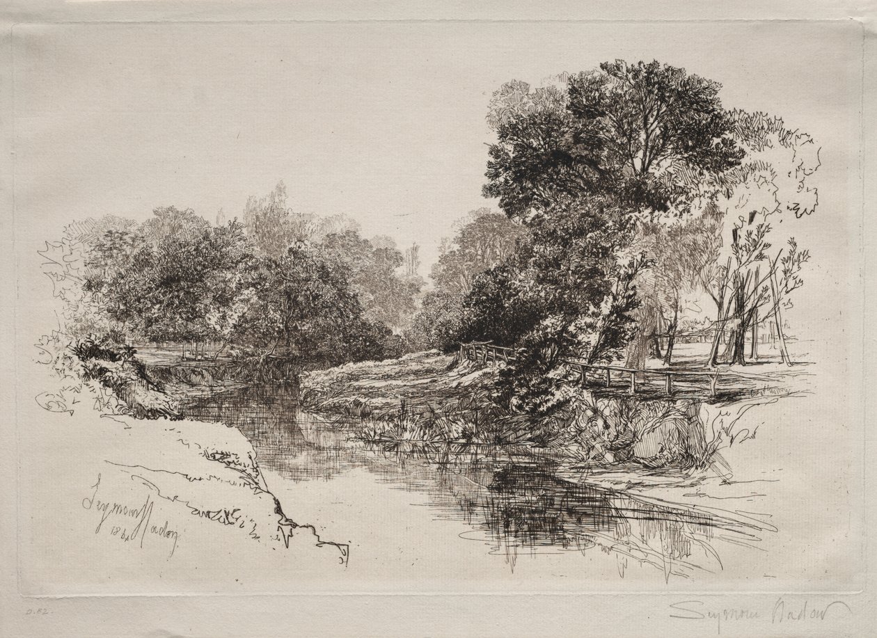 En flod i Irland af Francis Seymour Haden