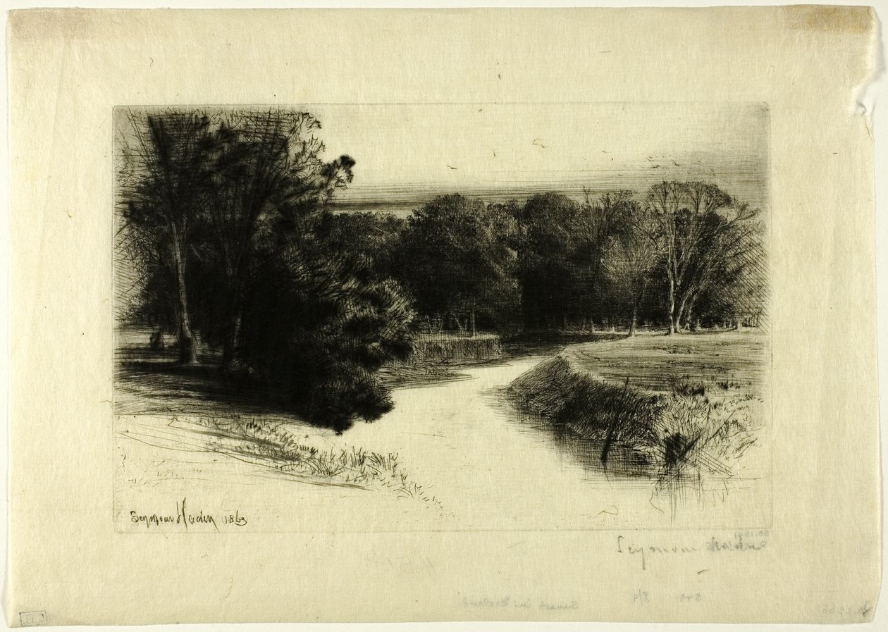 En solnedgang i Irland af Francis Seymour Haden