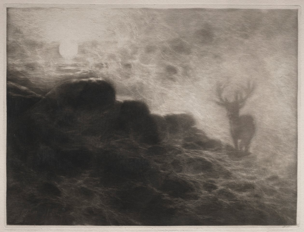 En tidlig opstander, 1897. af Francis Seymour Haden