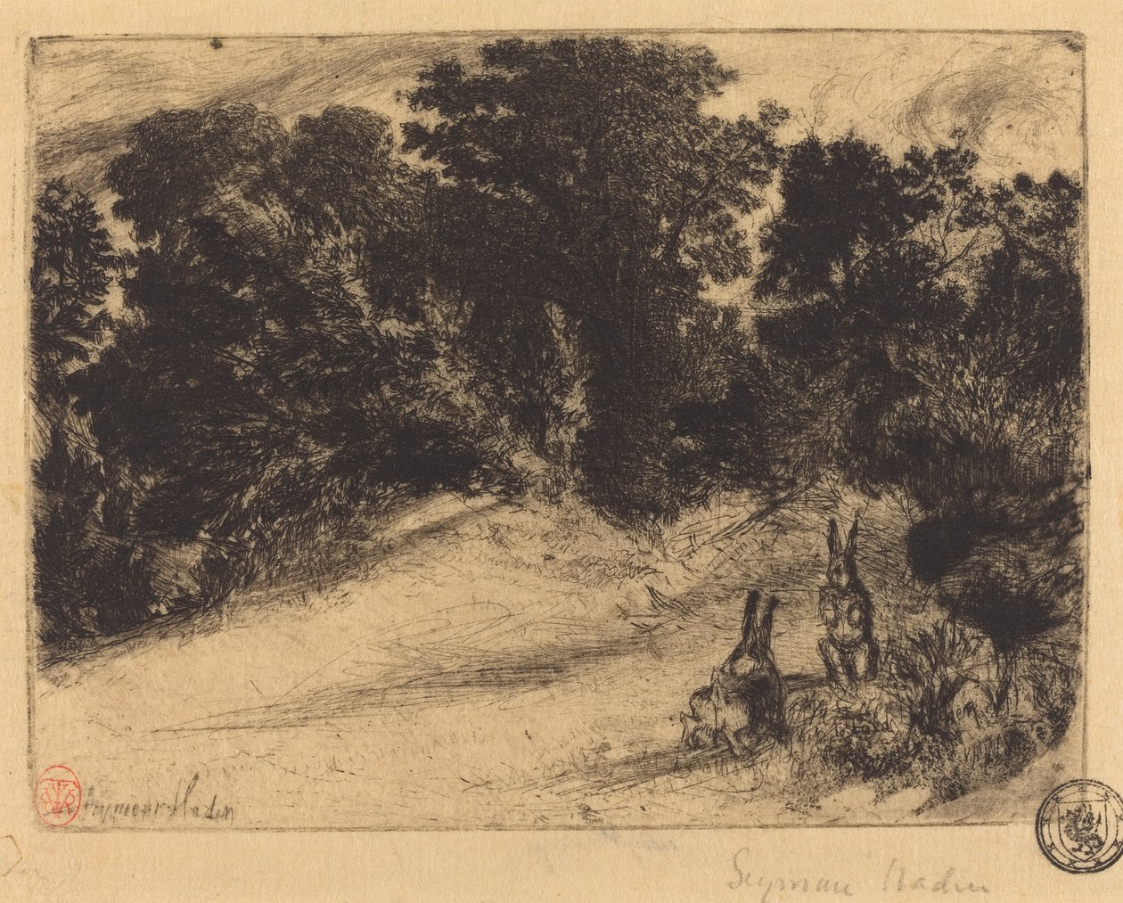 Kam bund af Francis Seymour Haden