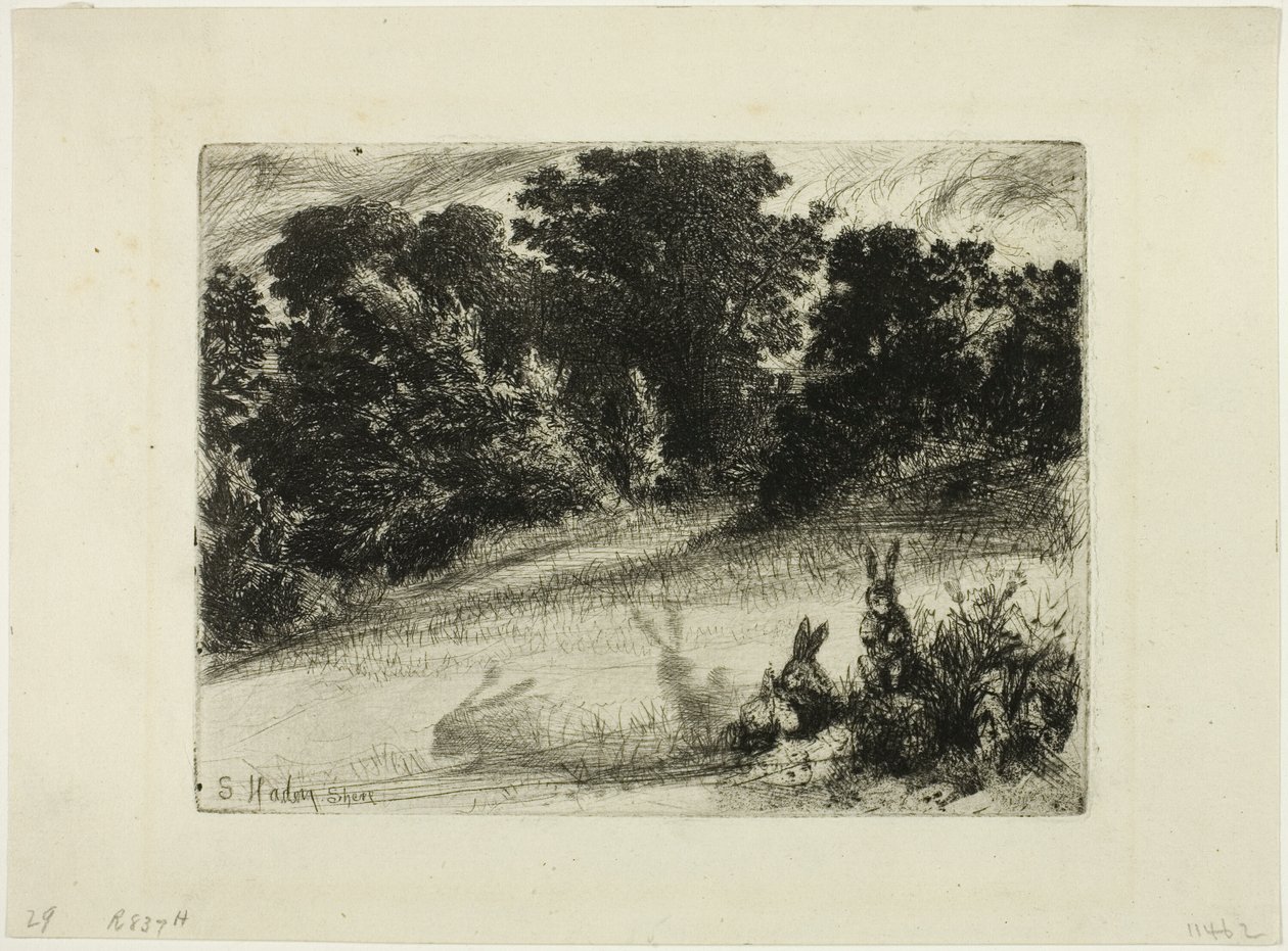 Kam bund af Francis Seymour Haden