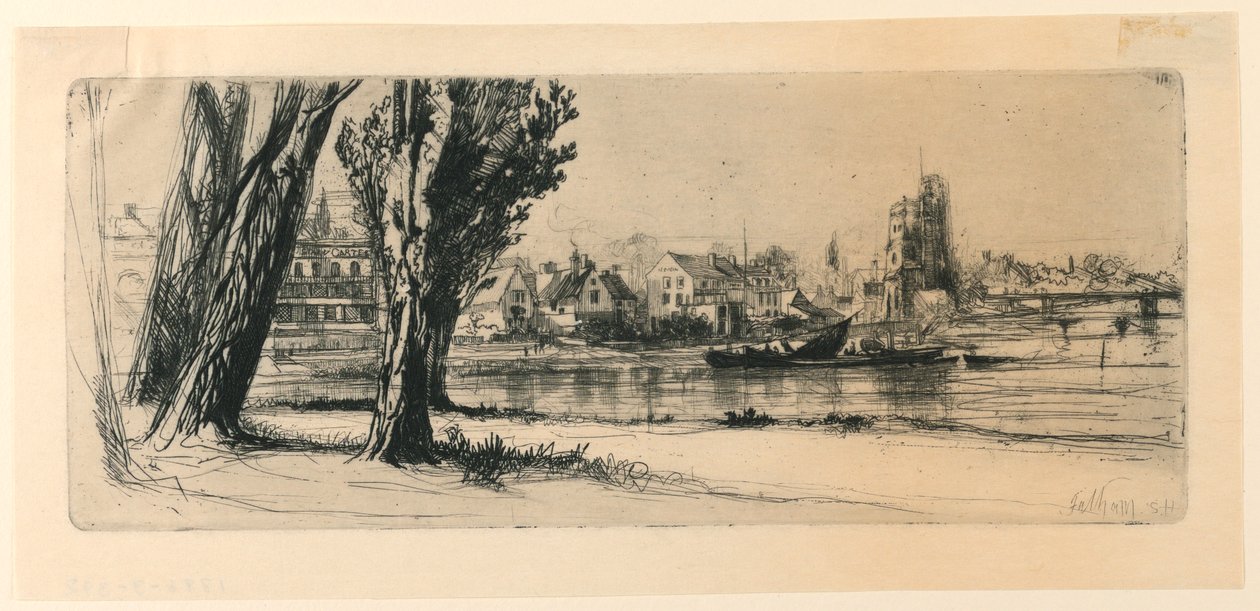 Fulham af Francis Seymour Haden