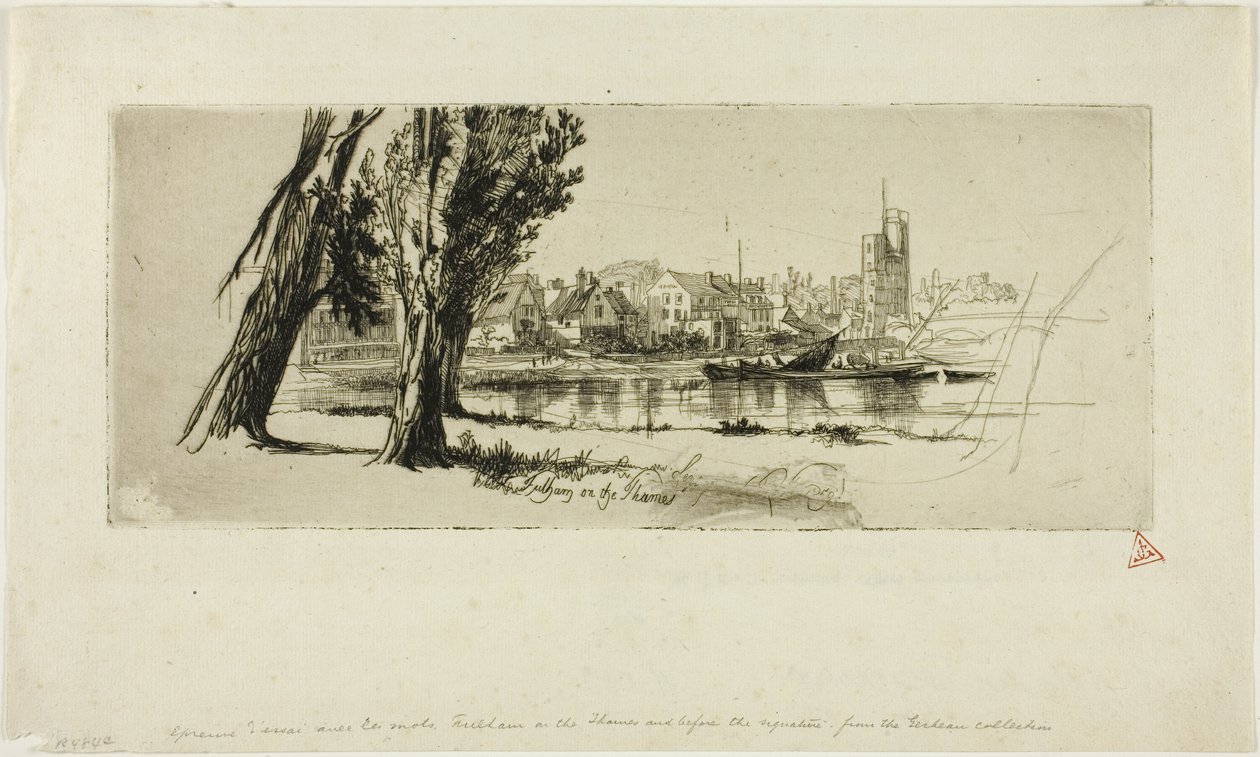 Fulham af Francis Seymour Haden