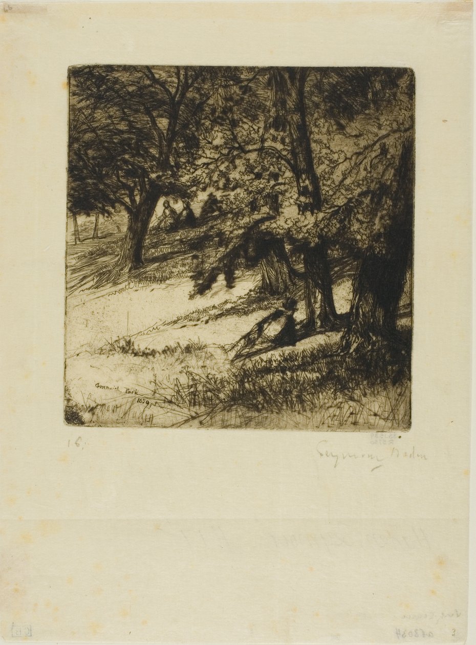 Under taget... af Francis Seymour Haden