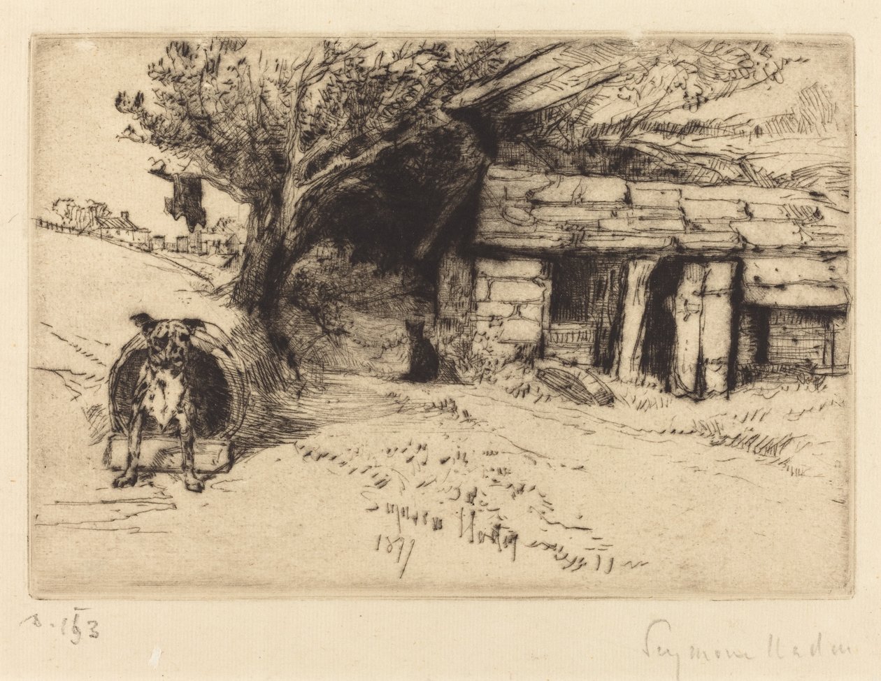Kabinen af Francis Seymour Haden