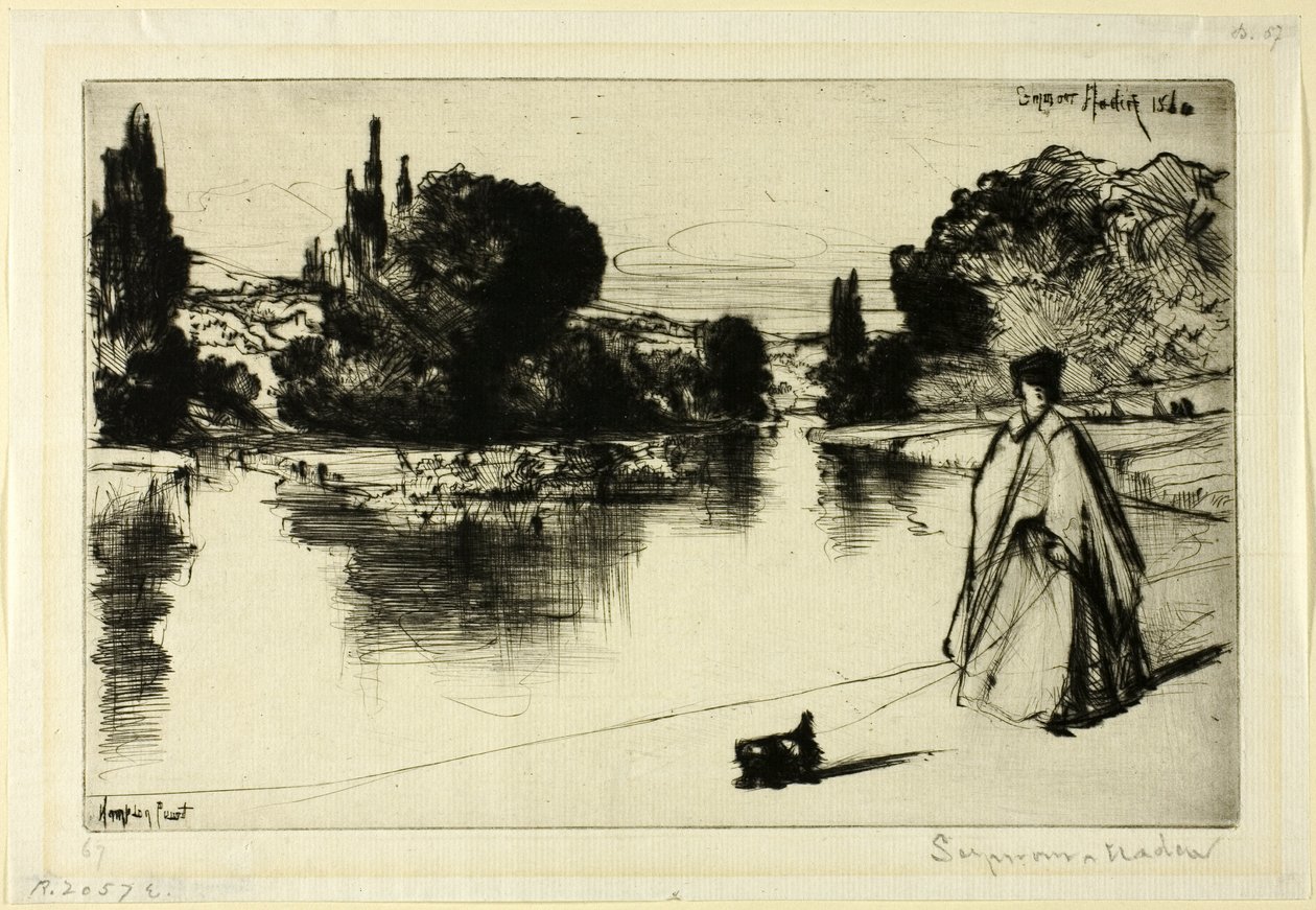 Slæbestien af Francis Seymour Haden