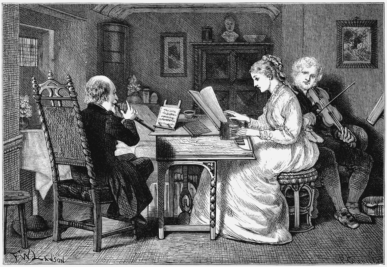 At lave musik, London, 1874 af Francis Wilfrid Lawson