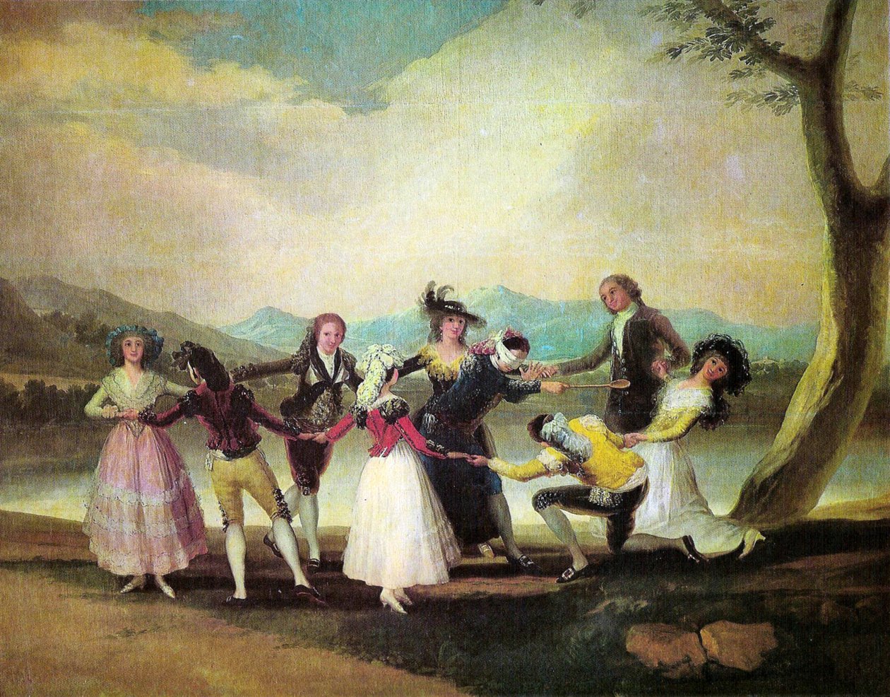 Blind mands bluff af Francisco de Goya