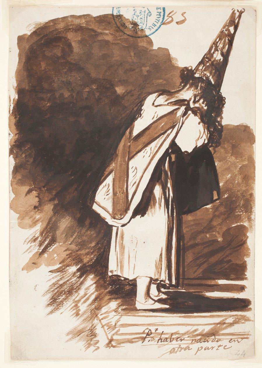 For at blive født et andet sted af Francisco de Goya