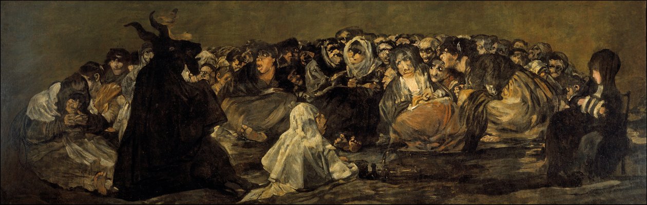 Heksesabbat af Francisco de Goya