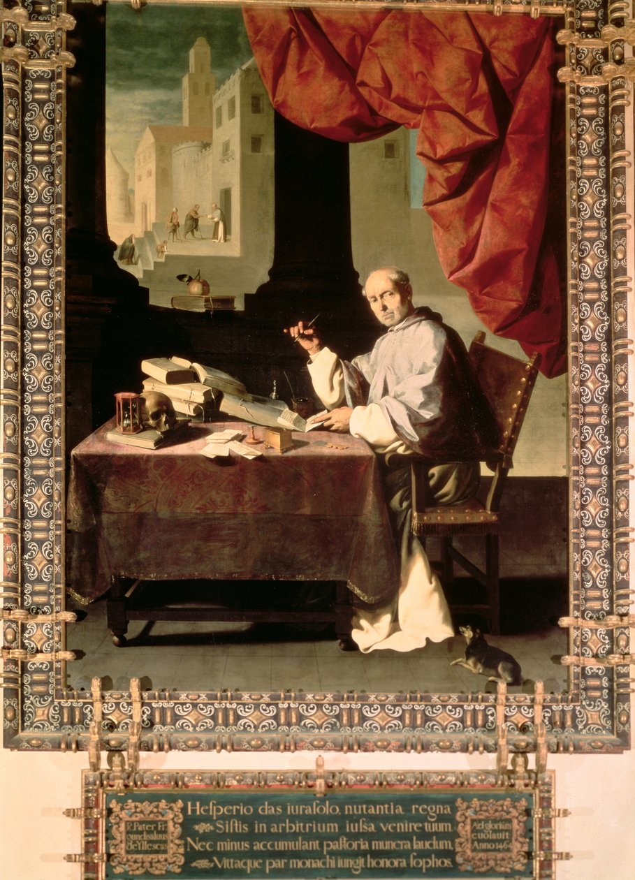 Fader Gonzalo de Illescos af Francisco de Zurbaran
