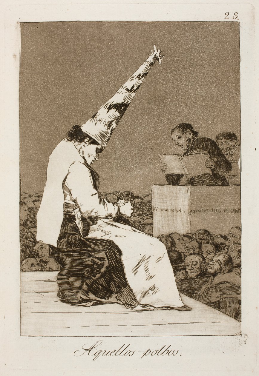 De blæksprutter af Francisco de Goya