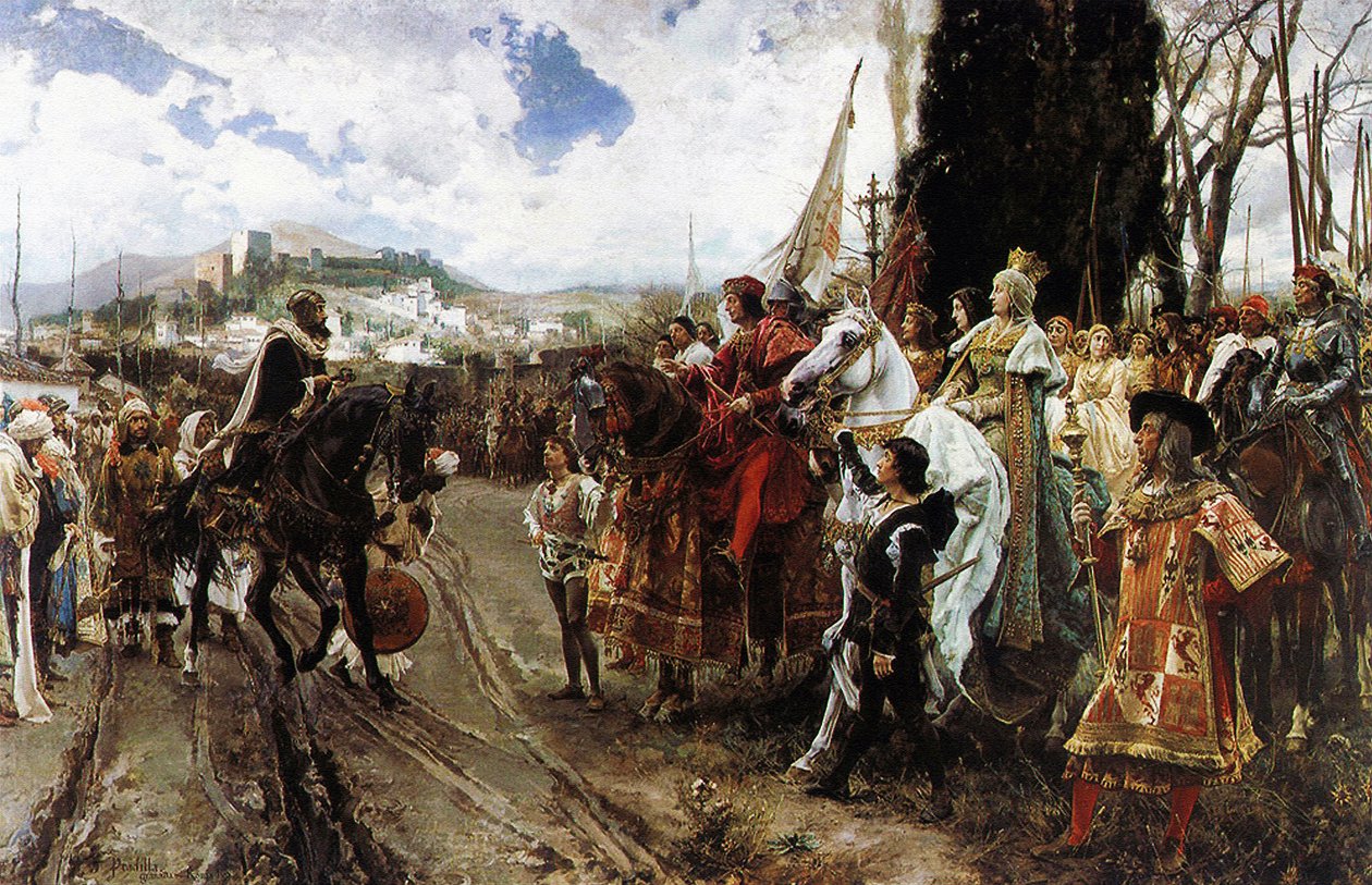 Kapitulationen i Granada af Francisco Pradilla y Ortiz