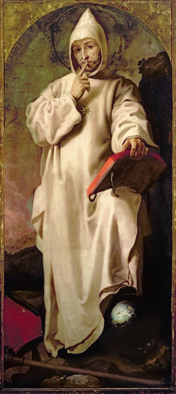St. Bruno (1030-1101) af Francisco Ribalta