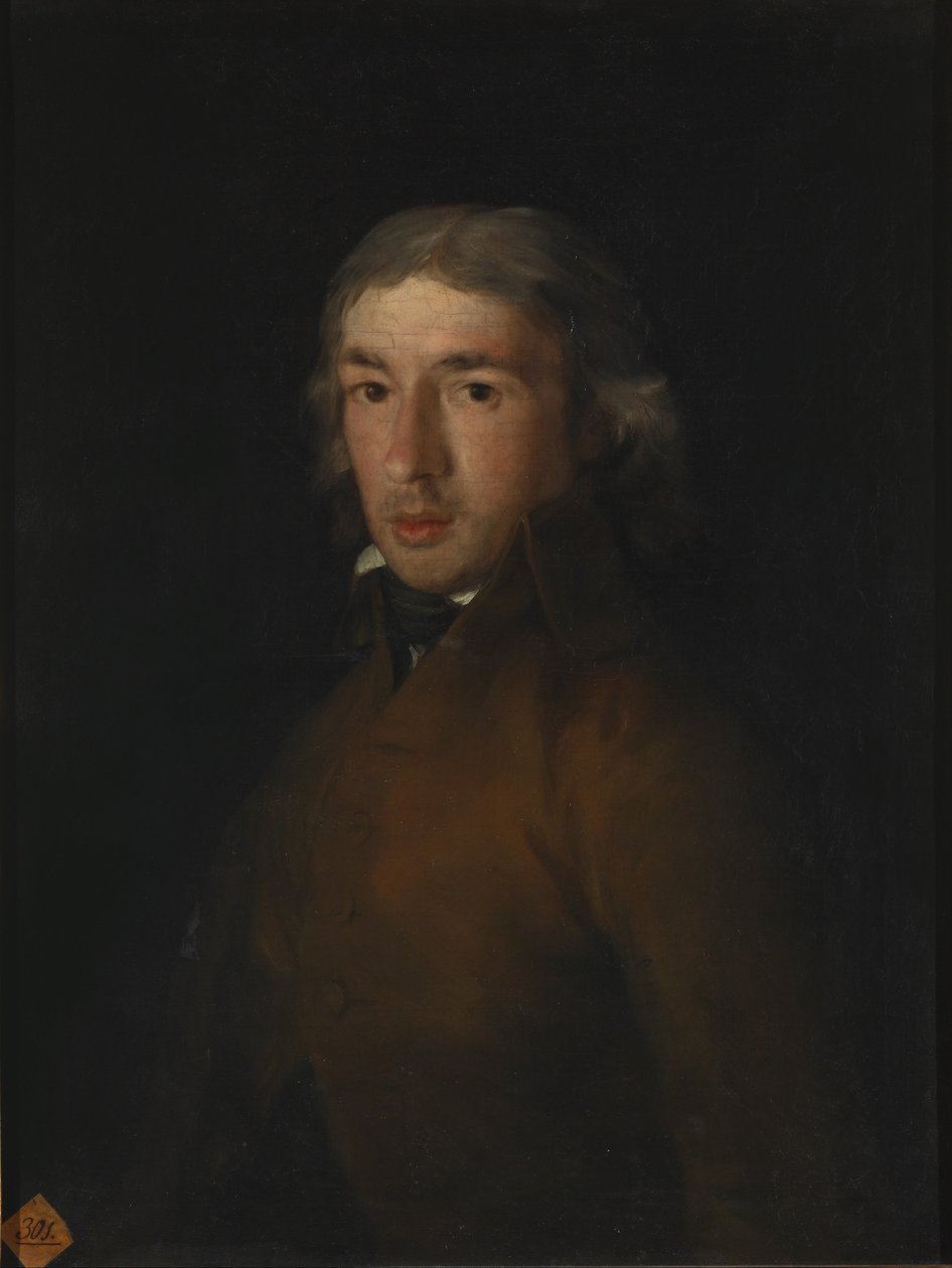 Portræt af Leandro Fernández Moratín af Francisco de Goya