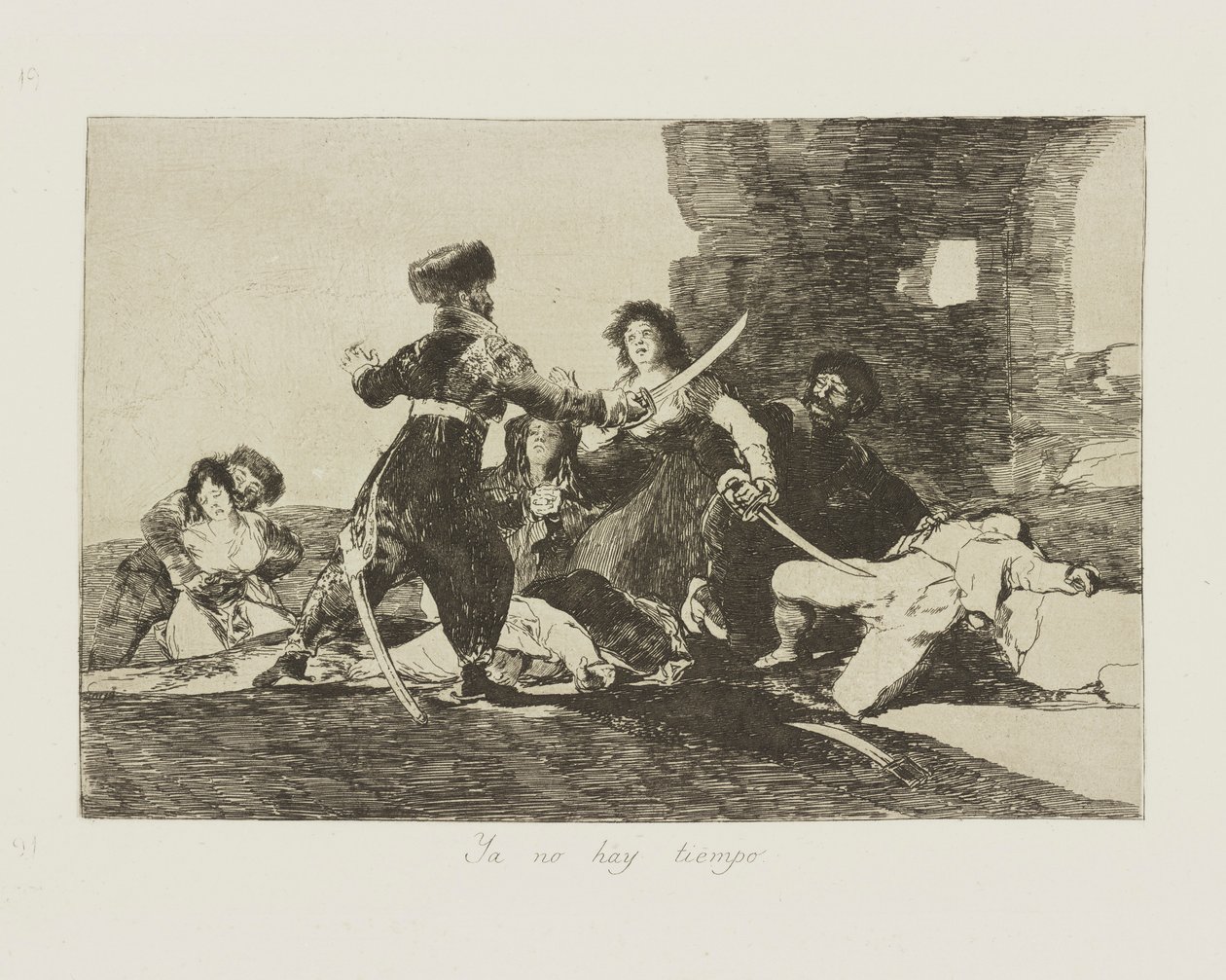 Der er ingen tid. (Det er der ikke af Francisco de Goya