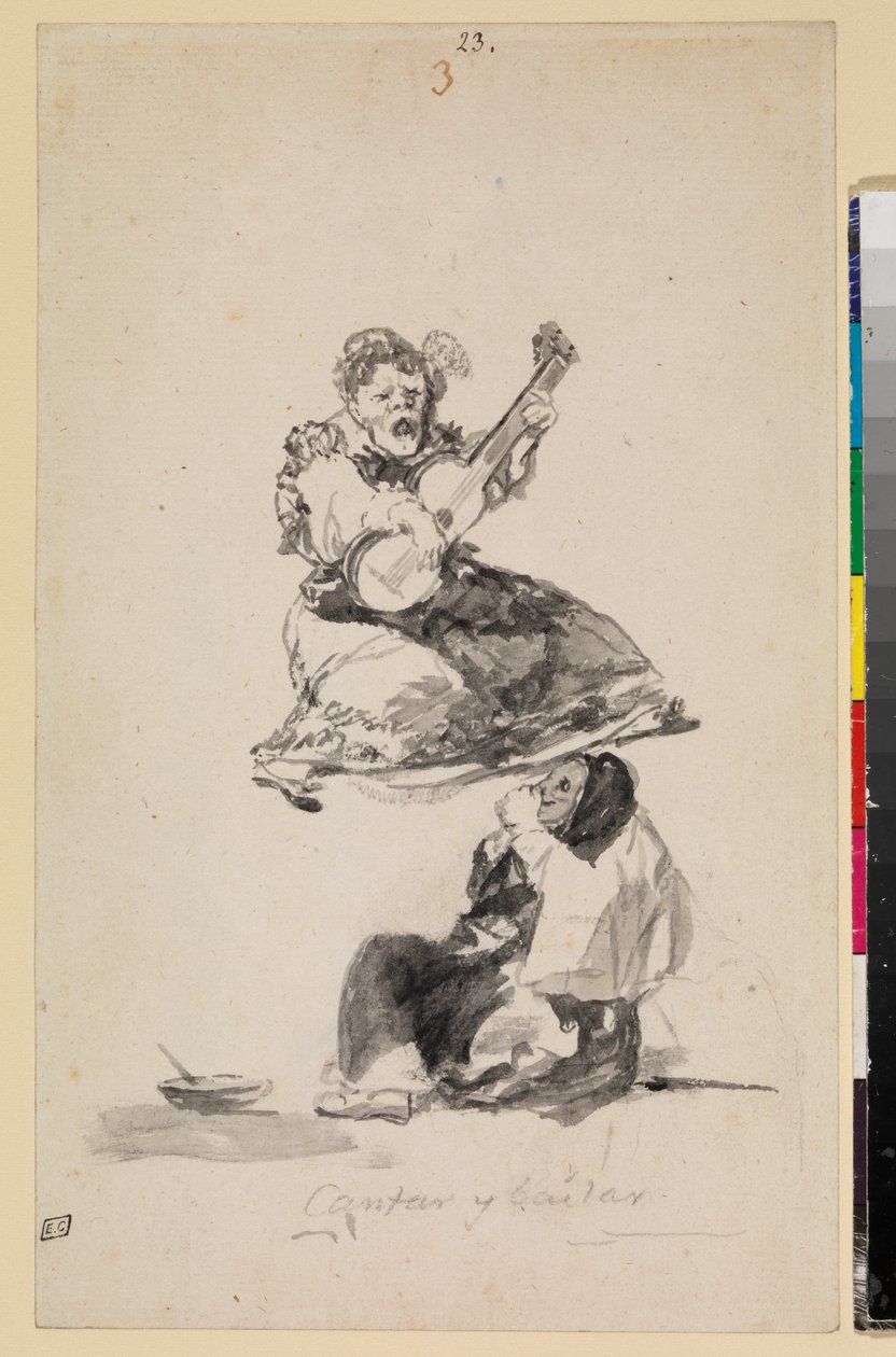 Sang og dans af Francisco de Goya