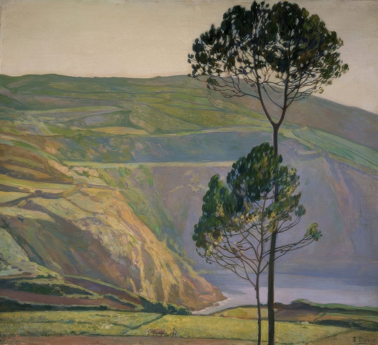 COSTA DE MERA–1932–90X100 CM– af Francisco Llorens Diaz