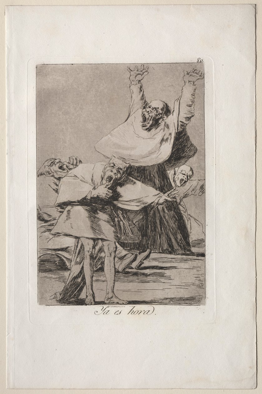 Caprichos: Det er tid. af Francisco de Goya