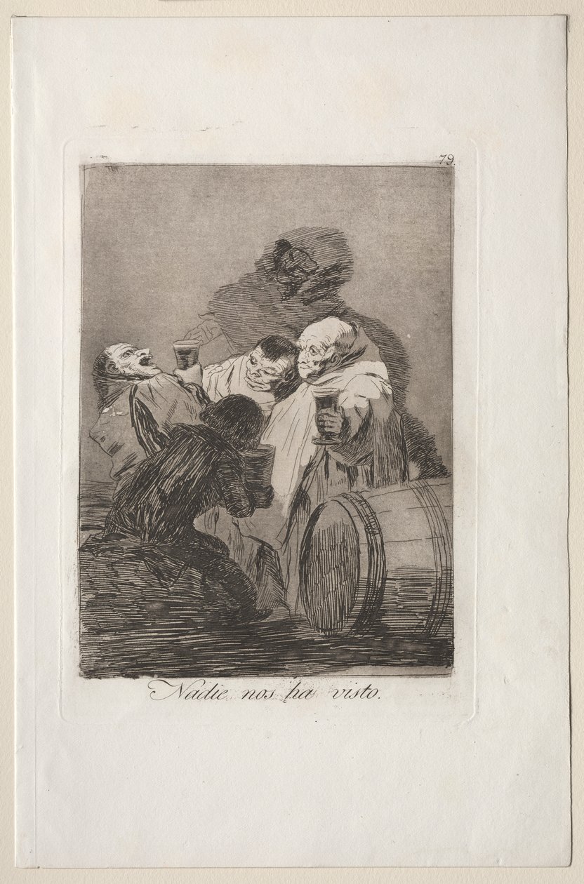 Caprichos: Ingen har set os af Francisco de Goya