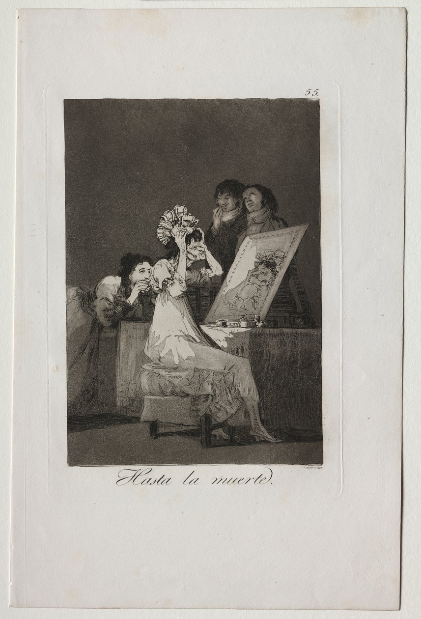 Caprichos: Indtil døden af Francisco de Goya