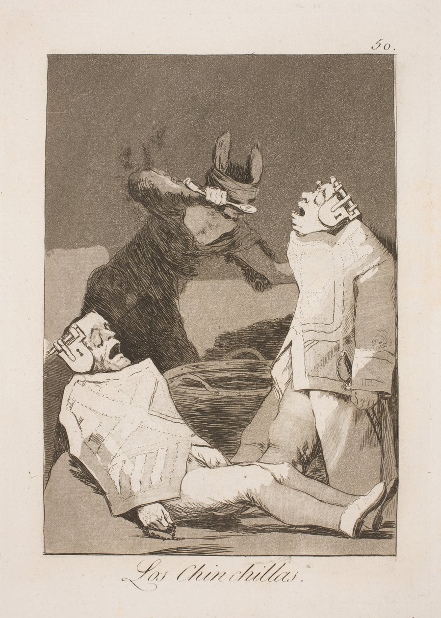 Chinchillarotter af Francisco de Goya