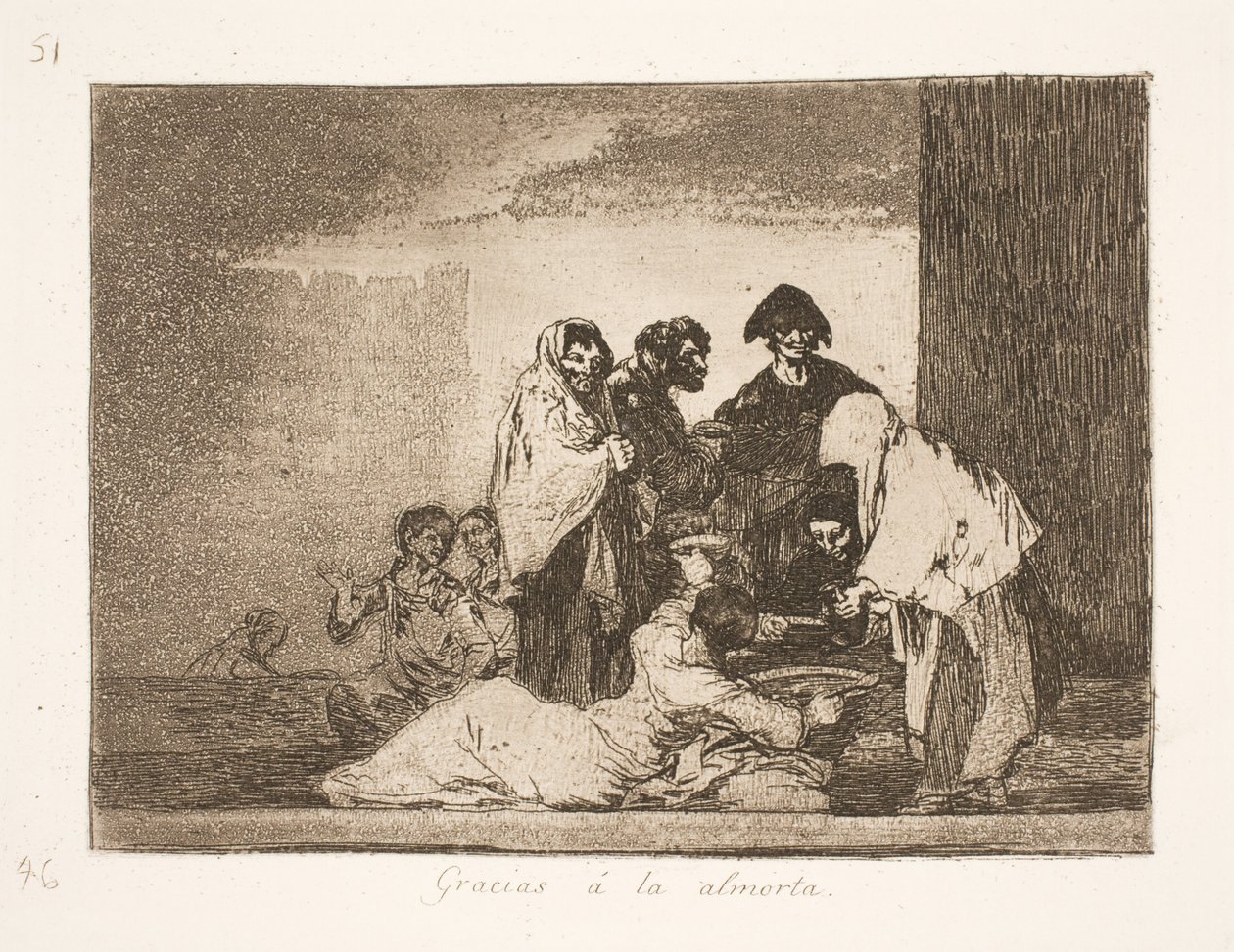 Gudskelov for Hirsegrøden (51) af Francisco de Goya