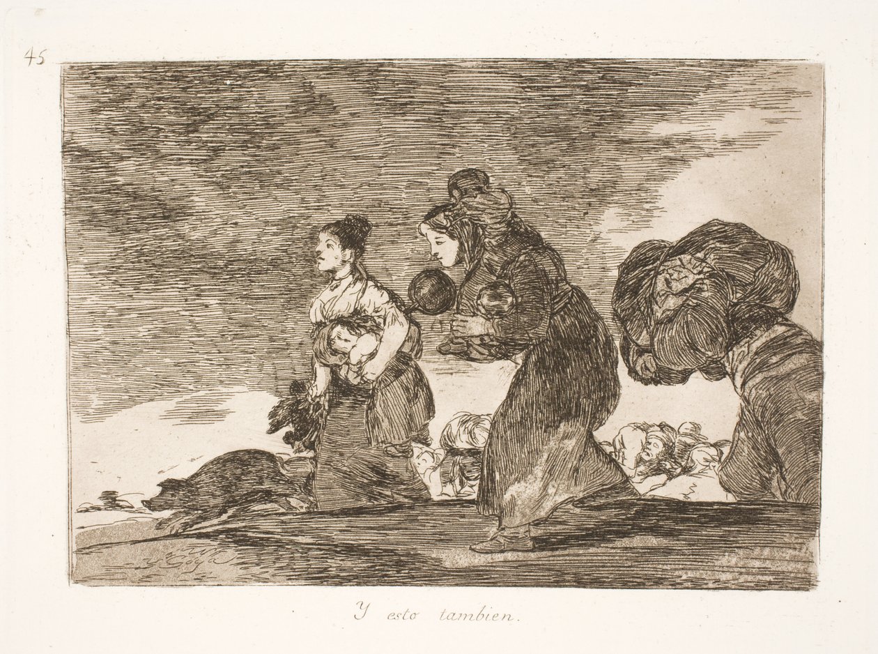 Også dette (45) af Francisco de Goya
