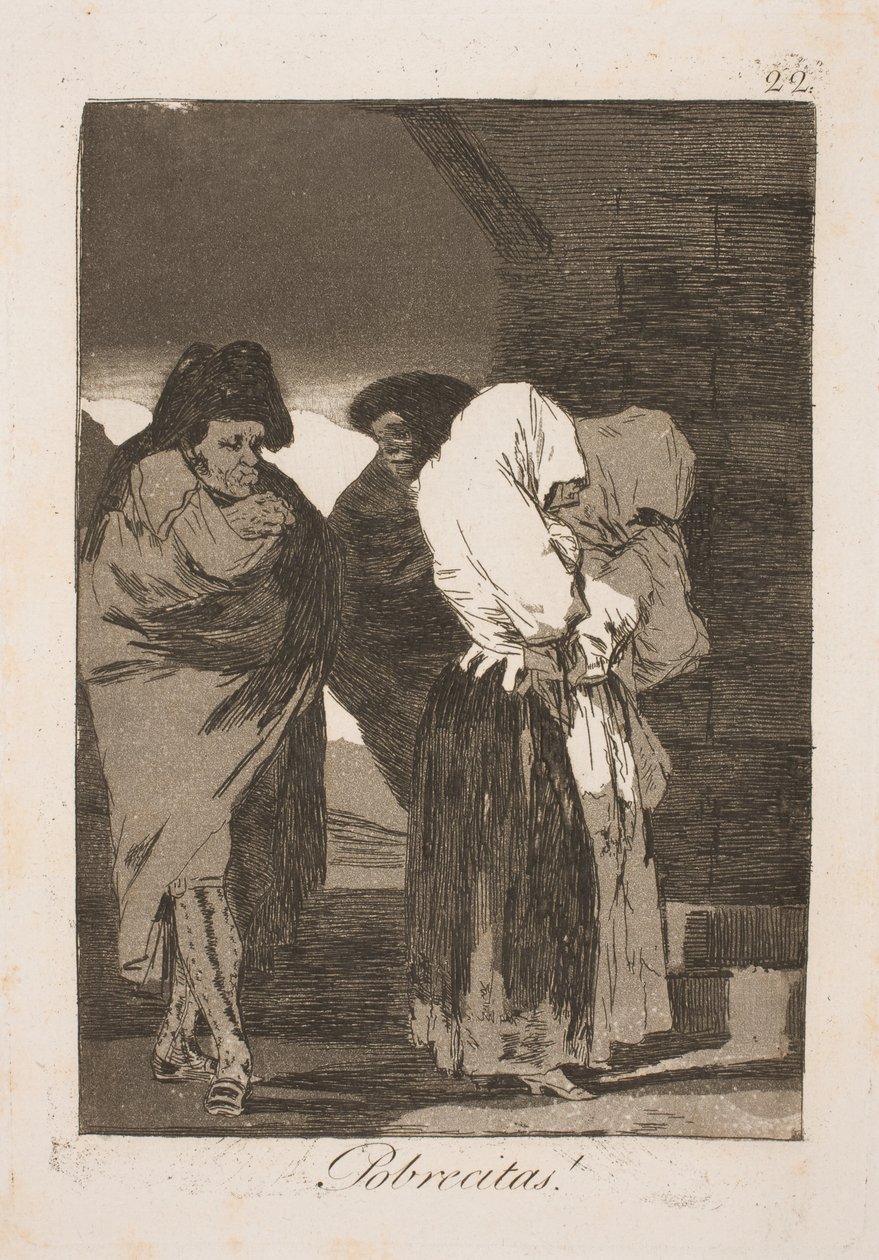 Stakkels piger af Francisco de Goya