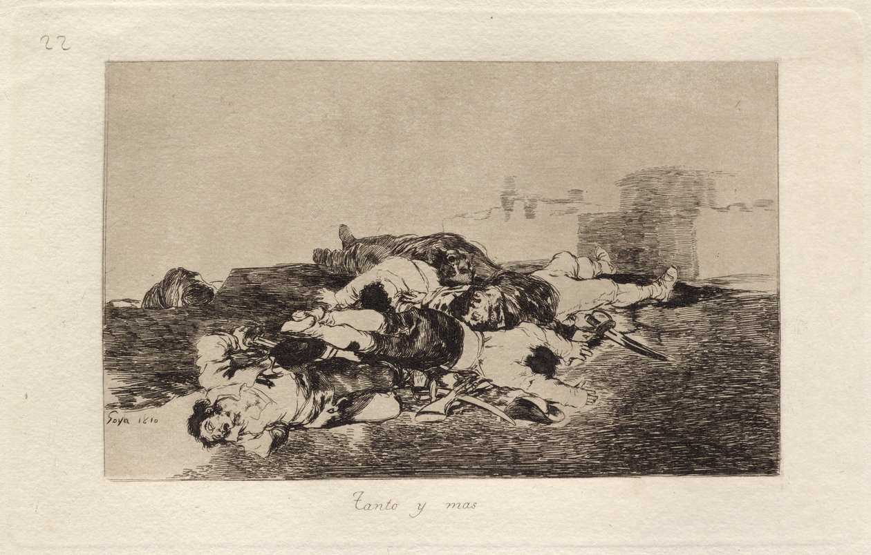 Så meget og mere (endnu værre) af Francisco de Goya